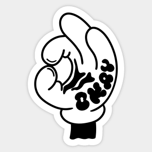 Ok hand Sticker